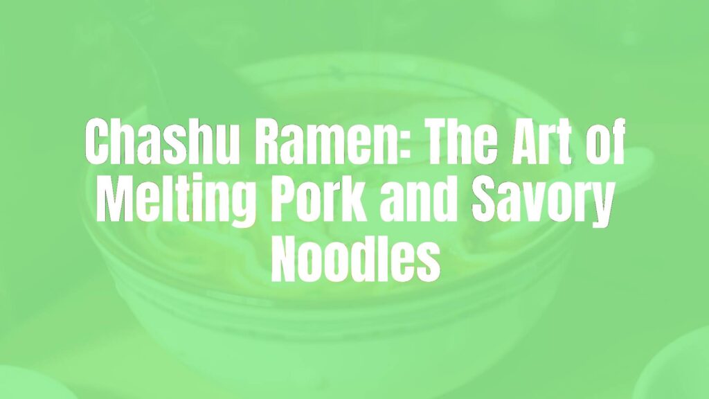 A steaming bowl of chashu ramen with tender slices of pork belly, rich broth, and medium-thickness wheat noodles, garnished with green onions, realistic lighting, cozy and appetizing.